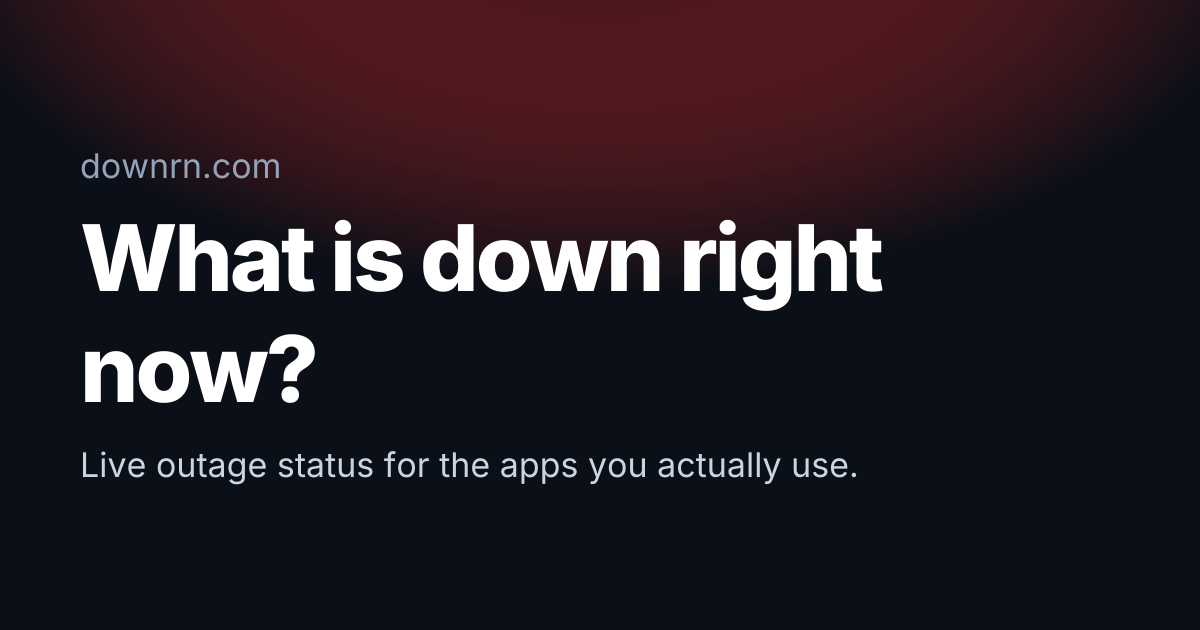 Zoom outage history — past incidents & downtime — DownRN